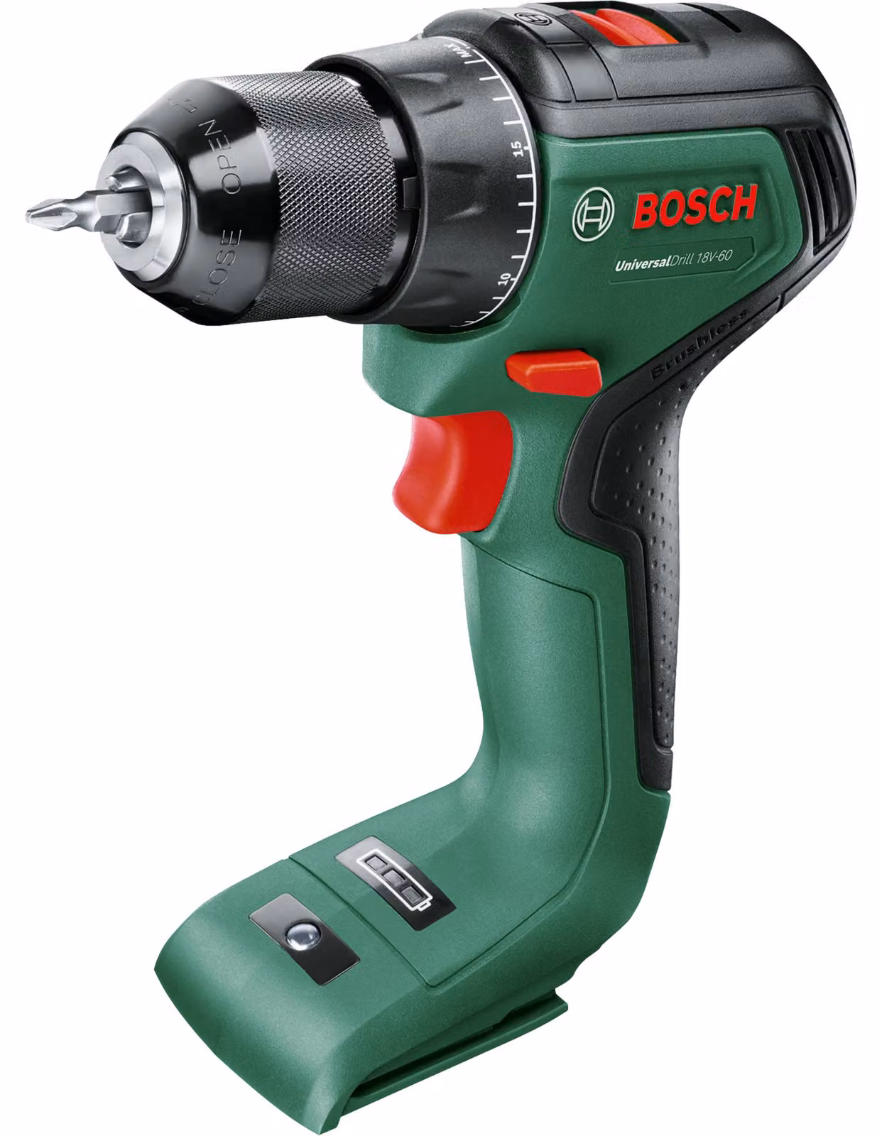 BOSCH Home & Garden 06039D7000 BOSCH Home & Garden UniversalDrill 18V-60 Trapano a batteria 18,0 V, senza batteria