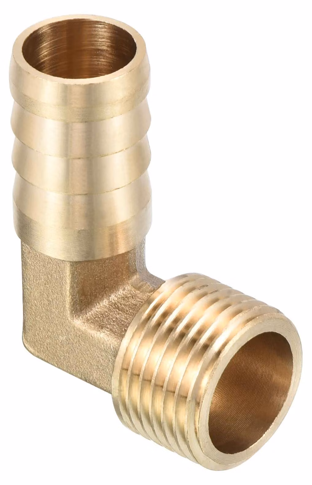Raccordo in ottone per tubo, da 16 mm a 1/2 pollice, filettatura esterna (PT)