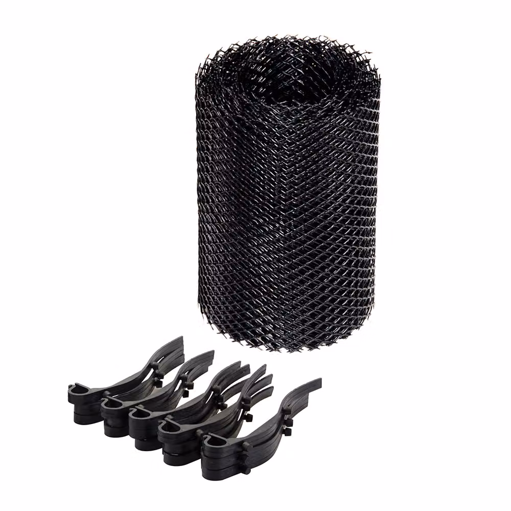 Rete per grondaie Silverline 160 mm x 5 m