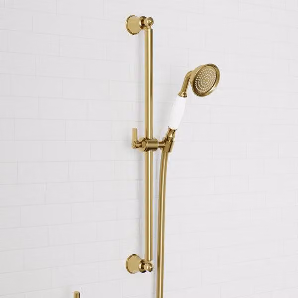 Steinberg Série 350 Ensemble de douche, douchette à main incluse, flexibles de douche 1500mm, 3501600BG, 3501600BG