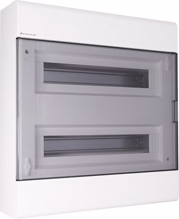 Centralino modulare da parete 2x18 IP40 SRn-36/2 porta trasparente 1,88