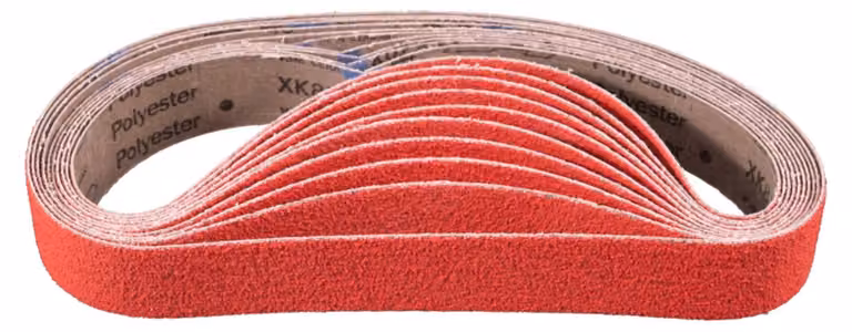 PFERD TOOLS Nastro abrasivo in grana Vetroceramica BA CO-COOL per la levigatura dell'acciaio inossidabile con levigatrice a nastro per tubi