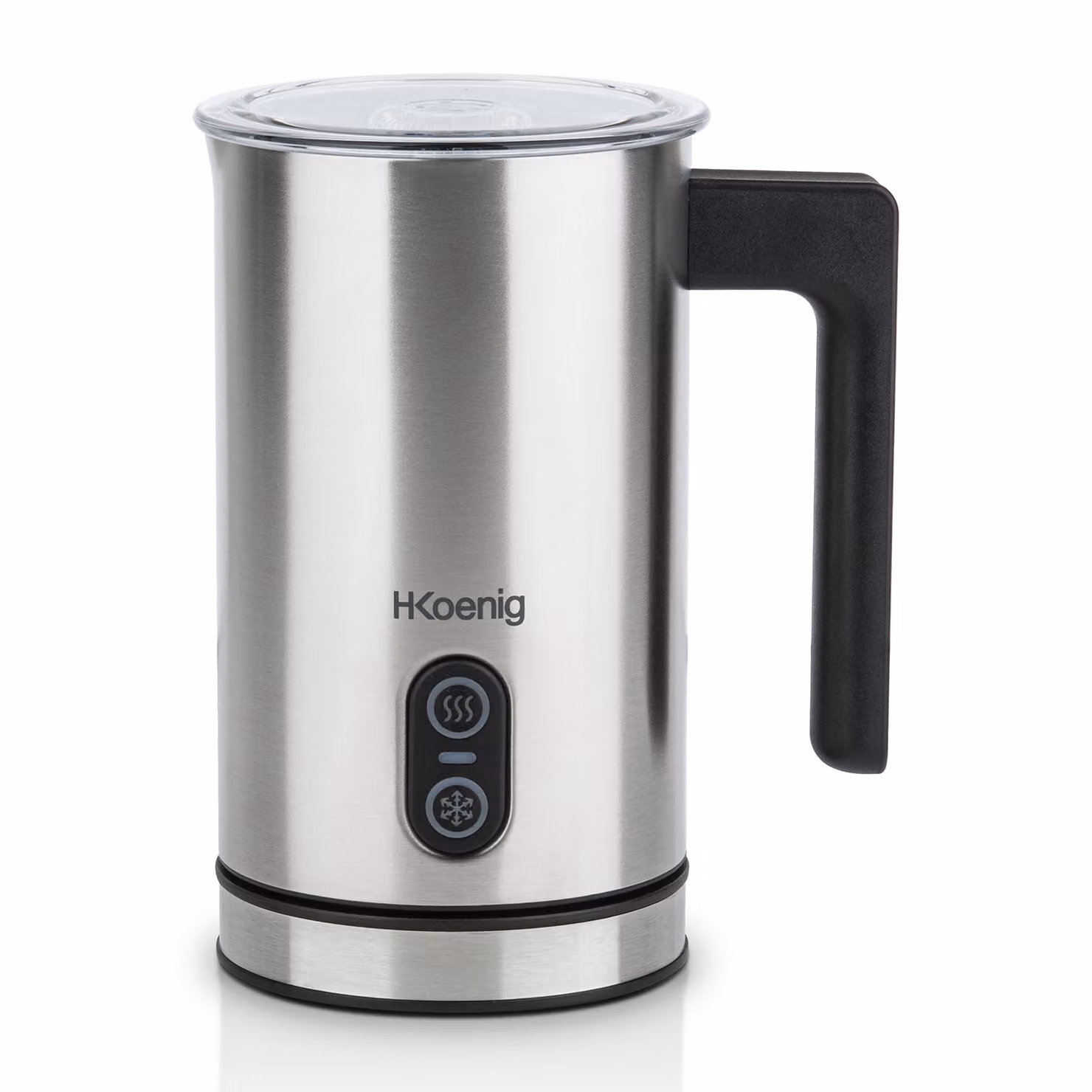 Montalatte elettrico H.Koenig argento con contenitore da 0,24 l in acciaio inossidabile e silicone – 2