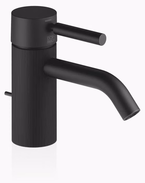 Dornbracht META Mitigeur monocommandé pour lavabo avec vidage, saillie 125mm, avec structure linéaire, 33504660-33, 33504660-33