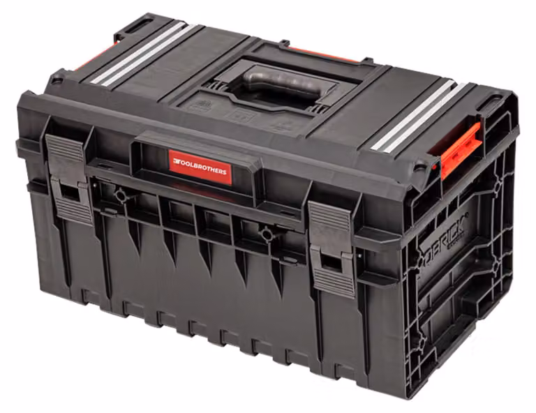 Toolbrothers RHINO XXL Valigia portautensili ECO Work+ altezza L 38 l IP66 con divisori estraibili