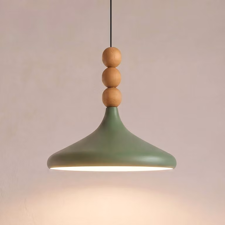 Lampada a sospensione Eysan Opviq, dimmerabile, Verde, Soggiorno / Sala da pranzo, Metallo, Scandinavo, Lampada a sospensione