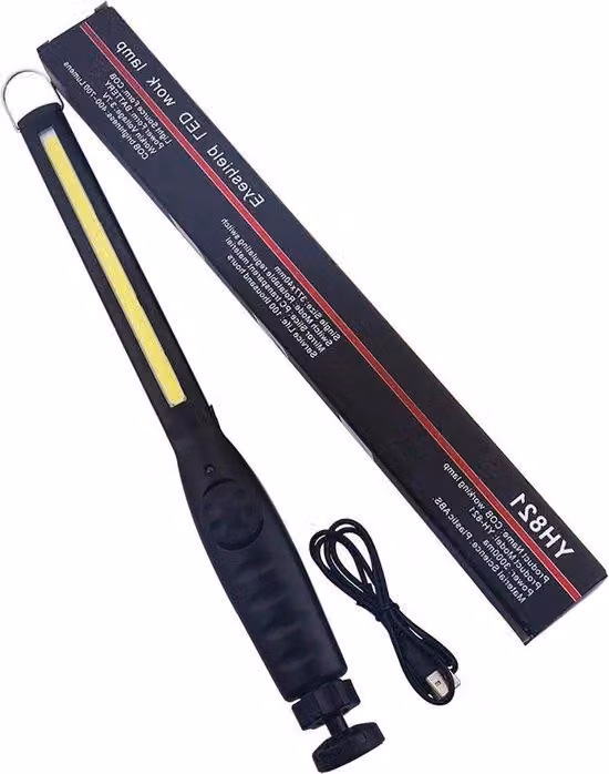 Lampada da lavoro a LED COB ricaricabile da 700 lumen con attacco magnetico e ricarica USB per riparazioni auto