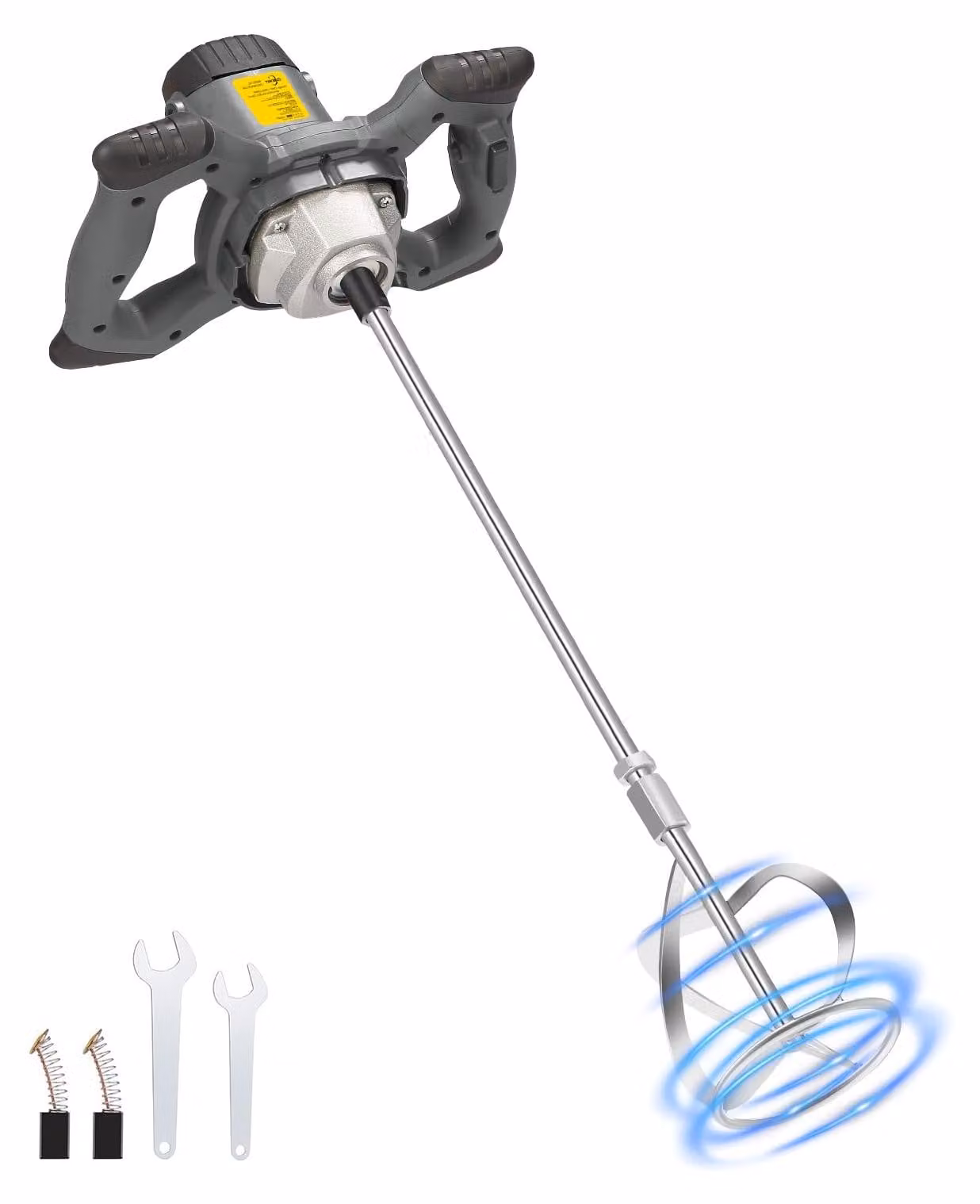 Frullatore a immersione, 1200 W, 6 velocità, 0-1050 giri/min, albero elicoidale M14, lunghezza 60 cm