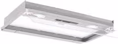Cappa da incasso sottopensile SilverLine in acciaio inox color argento, Larghezza: 59,8 cm