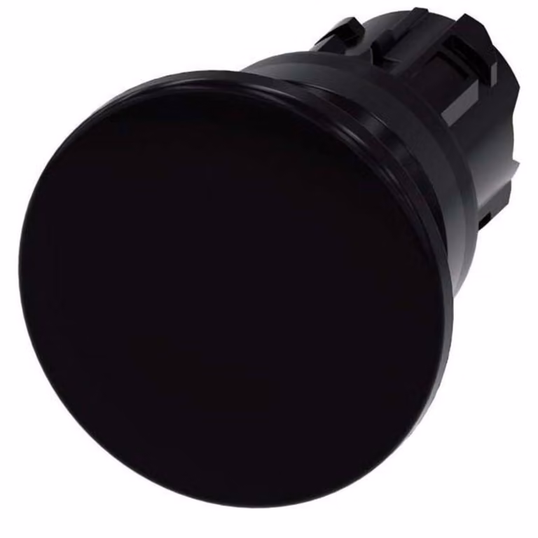 Anello frontale del pulsante a fungo Siemens in plastica nera SIRIUS ACT 3SU1000-1BD10-0AA0 1 pz