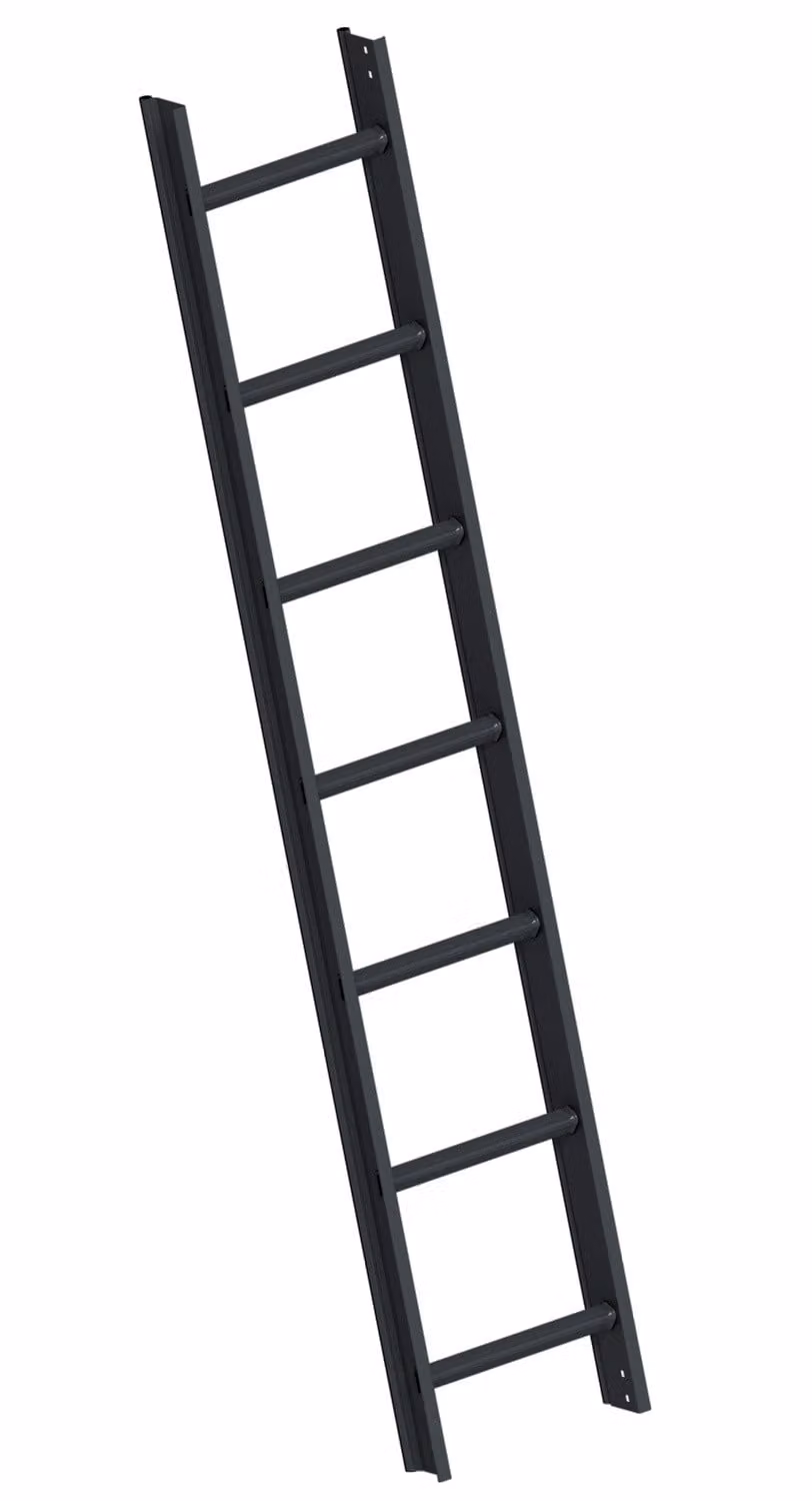 Layher 1051 Scala da tetto grigio antracite 7 pioli