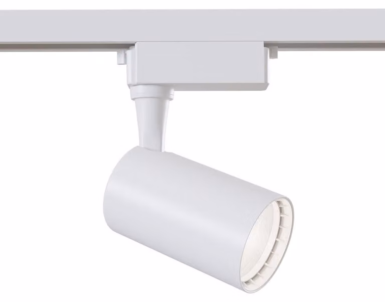 Faretto Per Binario Vuoro In Metallo 6W Bianco 1 Luce Calda
