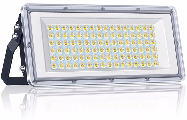 Faretto LED da 100 W, 10.000 lumen, 7000 K, grado di protezione IP67, impermeabile, per uso esterno