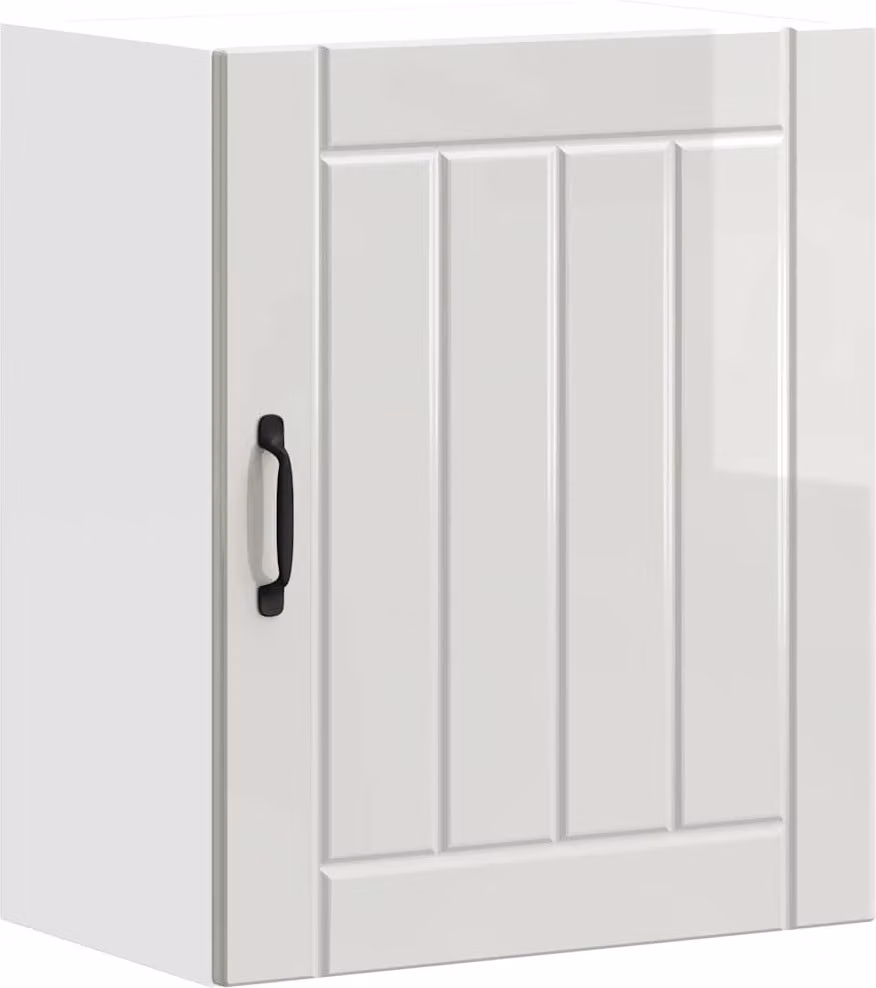 Pensile da Cucina Lucca Bianco Lucido in Legno Multistrato