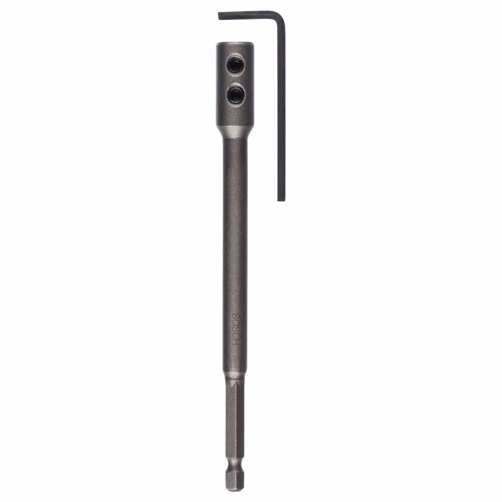 Prolunga da 1/4 di pollice, codolo esagonale per fresa piana Self Cut Speed, 152 mm