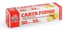 Rotolo di carta forno Gel Sac bianco, Lunghezza: 50 m, Altezza: 33 cm