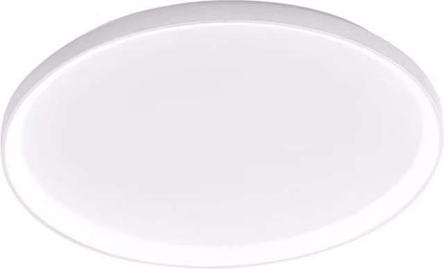 Plafoniera LED Gea Krizia bianca, moderna e dimmerabile