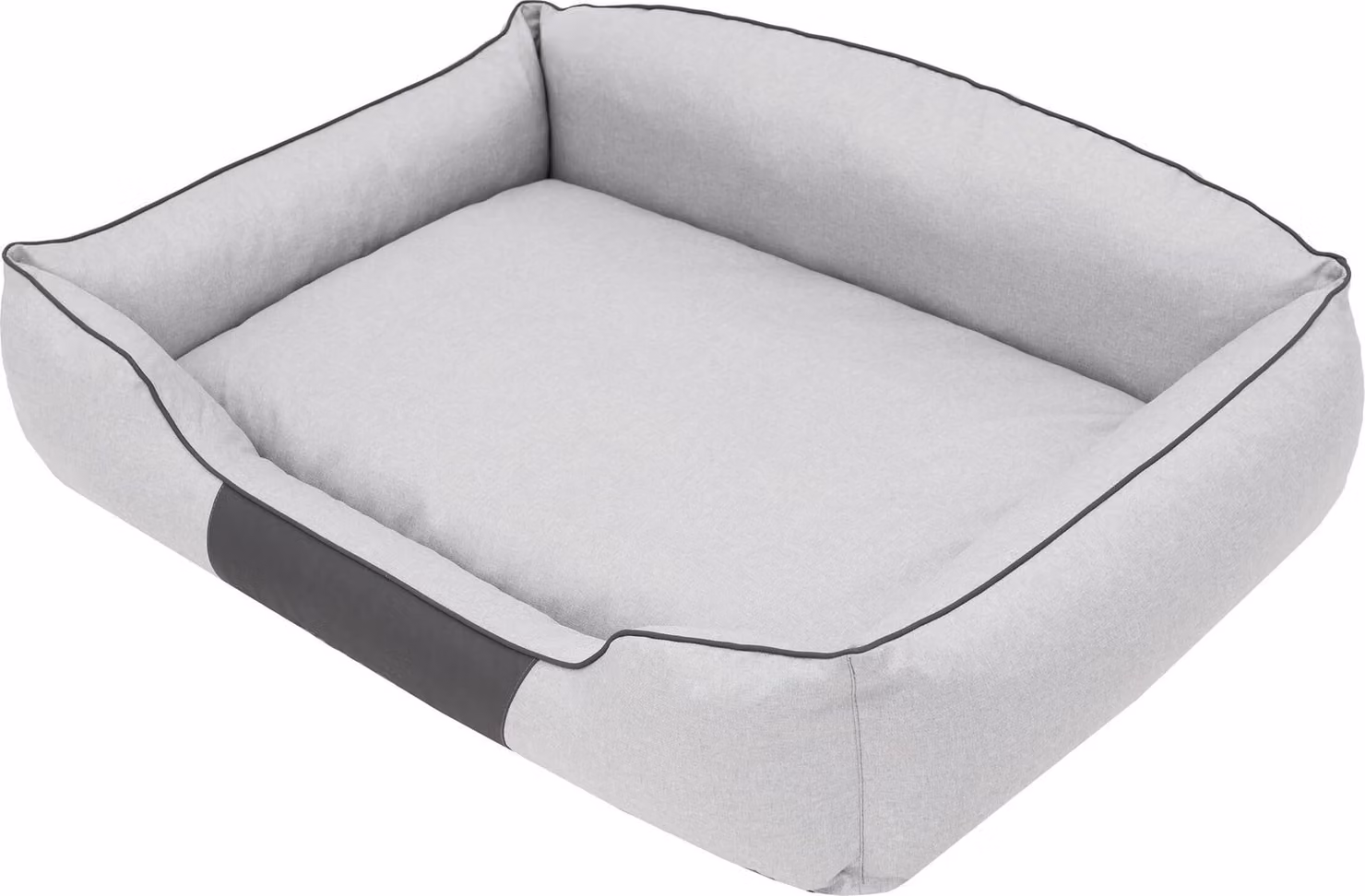 Cuccia per cani "Royal" -65x50cm- Robusta con schienale alto, morbidamente imbottita | Pillowprim