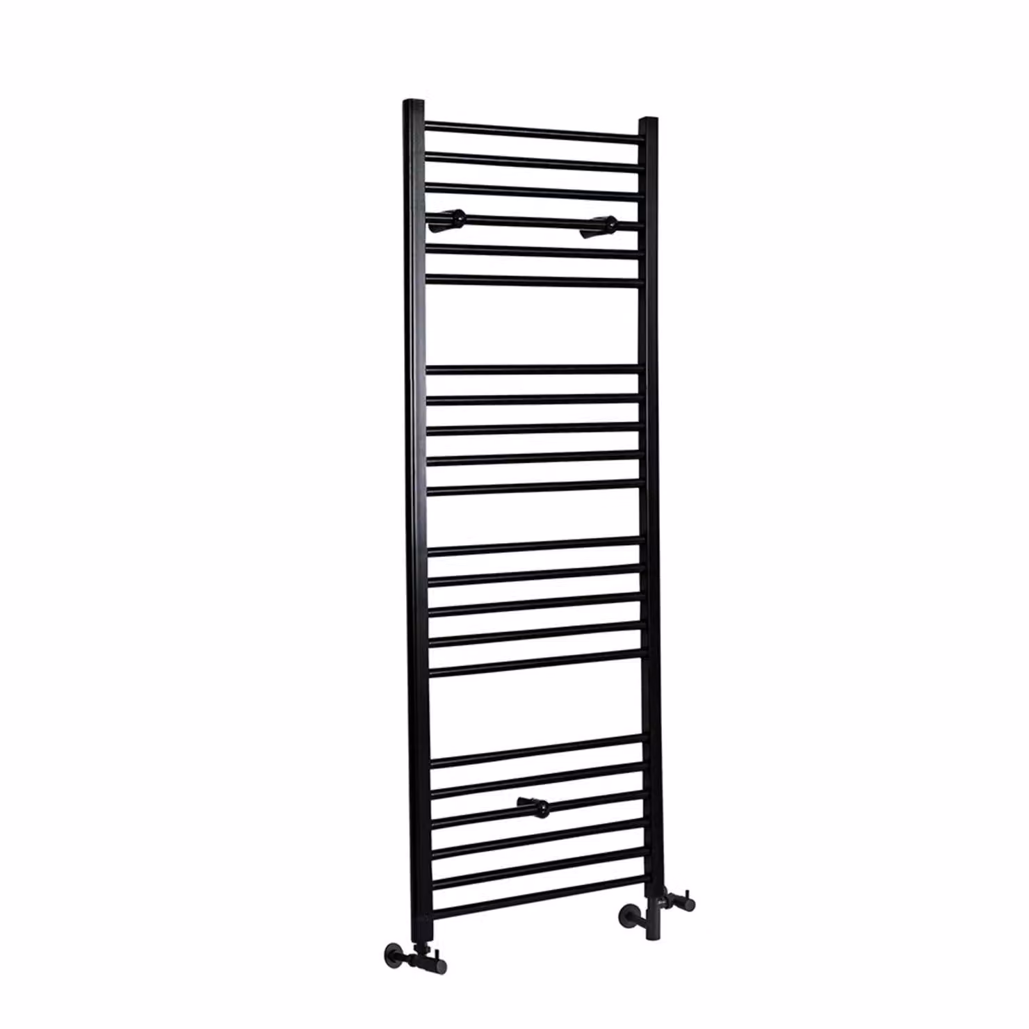 Scaldasalviette Misto Piatto - Termoarredo Bagno Nero - 1600 x 400mm - 540W - Nox