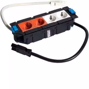 Portacavi Hager STD 2 rw 2 ro Wiel 3x2,5 mm² GTV2RW2ROWG325
