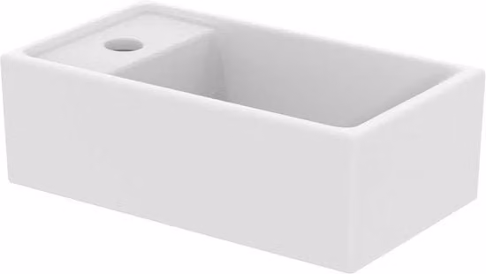 Lavandino bianco - arredamento bagno moderno con 1 o 2 getti Lavandino