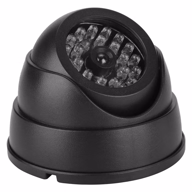 Telecamera fittizia, Telecamera fittizia, Telecamera fittizia falsa, Telecamera fittizia a cupola, Telecamera fittizia a cupola, Telecamera di sicurezza fittizia di sorveglianza, Telecamera di sicurezza fittizia