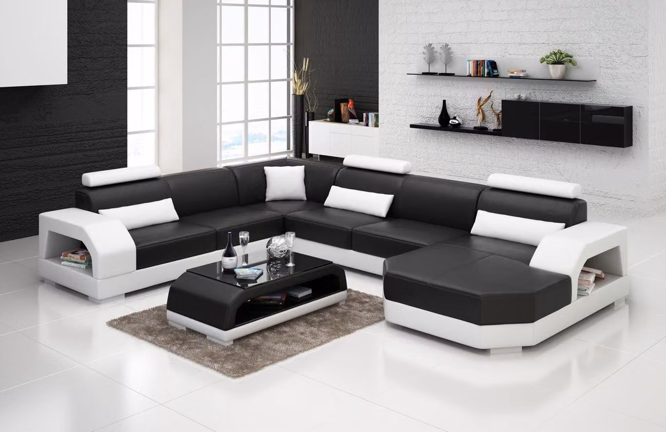 Couch Wohnlandschaft Eckgarnitur Ecksofa Polster Garnitur Sofas Couchen Sofa