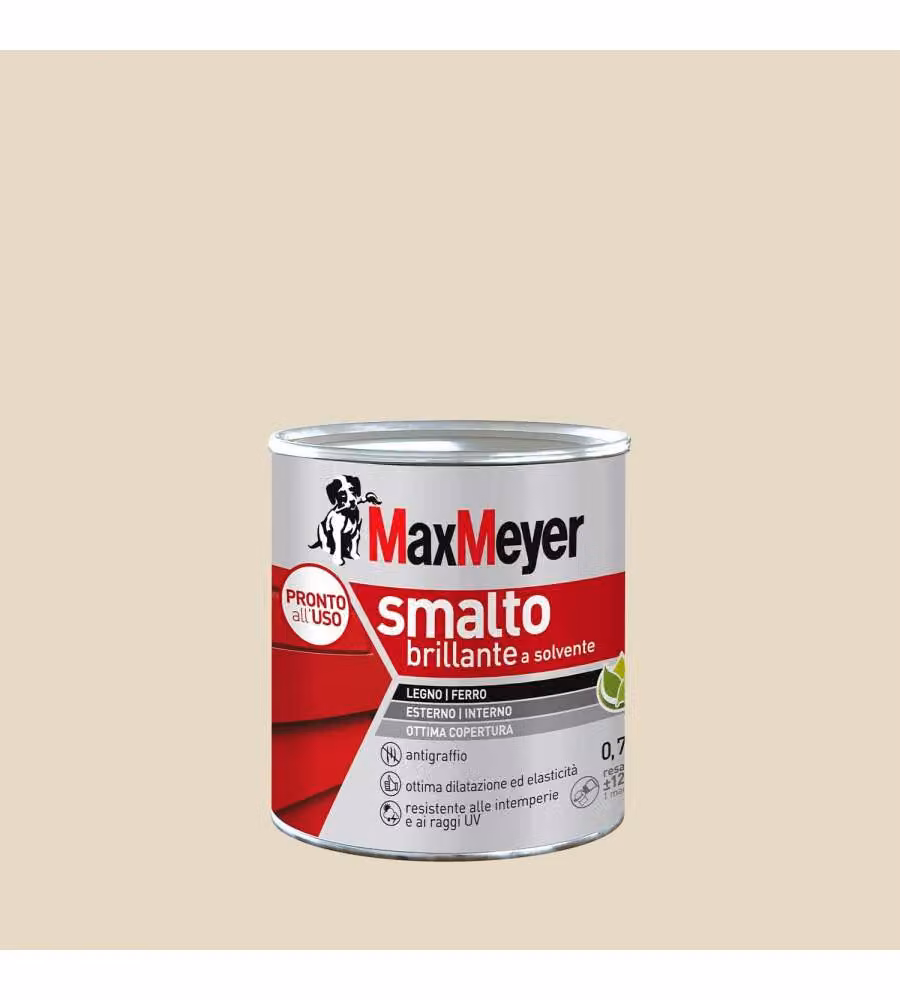 MaxMeyer Smalto Brillante Avorio - 0,75 l - Esterni/Interni