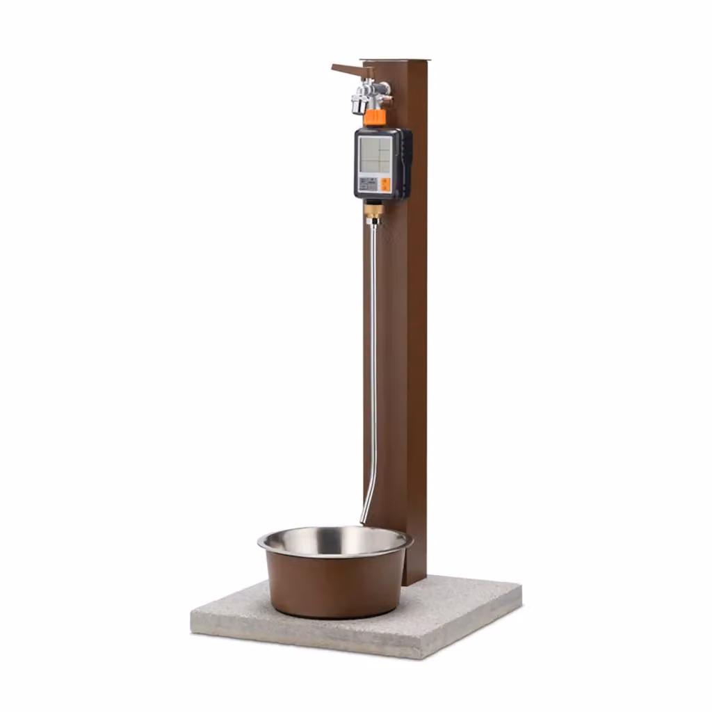 Timer per Rubinetto con Programmazione Giornaliera Belfer 42/TIMER Colore Argento con Componenti in Ottone e Grado di Protezione IP65 – 2