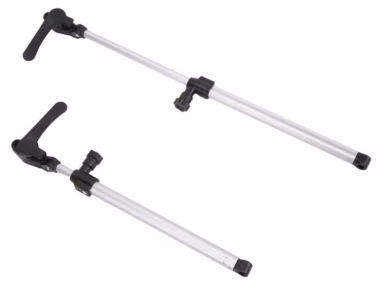 Supporto per camper, per finestre, 2 pezzi, asta di supporto telescopica