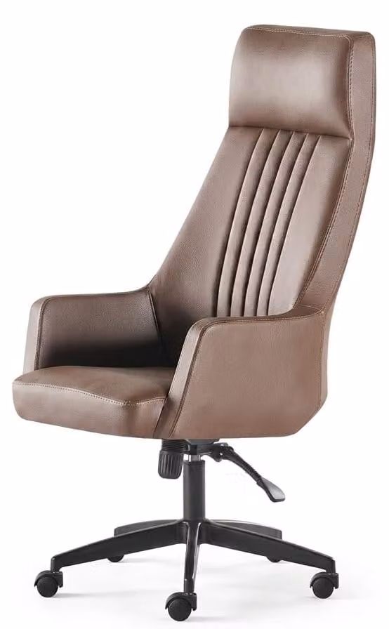 Sedia da ufficio direzionale, stile moderno, arredamento da ufficio di design, minimalismo