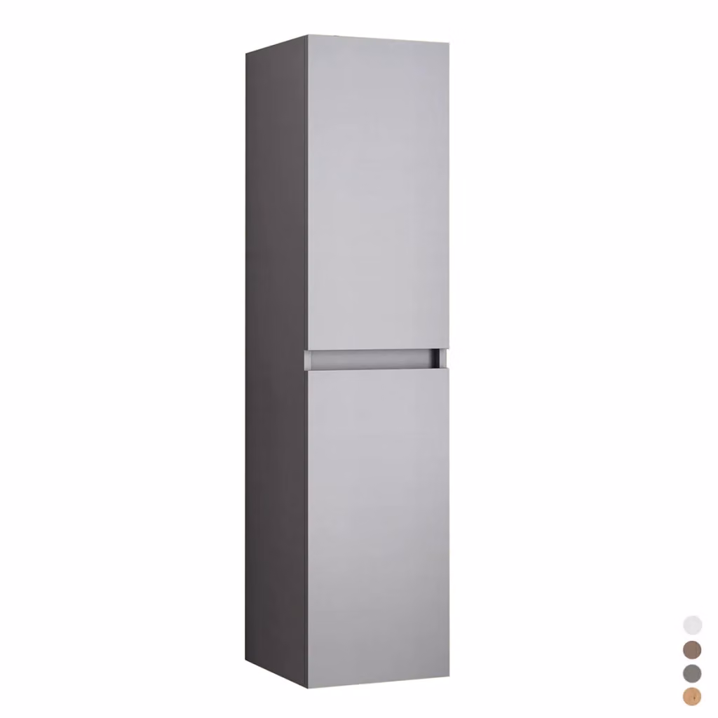Colonna bagno sospesa Dearum Grigio Tempes, L/P/H: 140 x 35 x 32 cm – 2