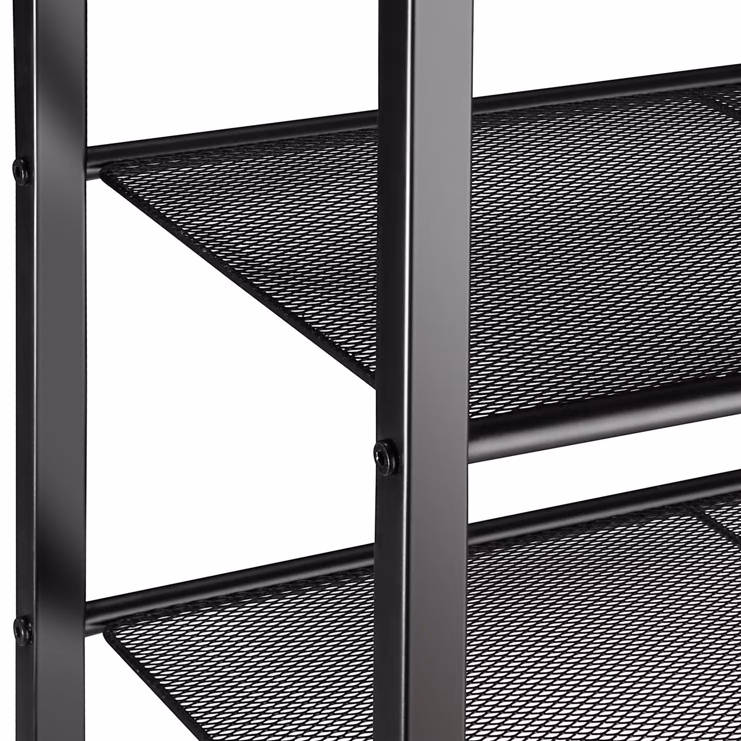 Scarpiera Tectake in stile industriale marrone con ripiani interni L: 75,5 cm, P: 30,5 cm, H: 85,5 cm – 1