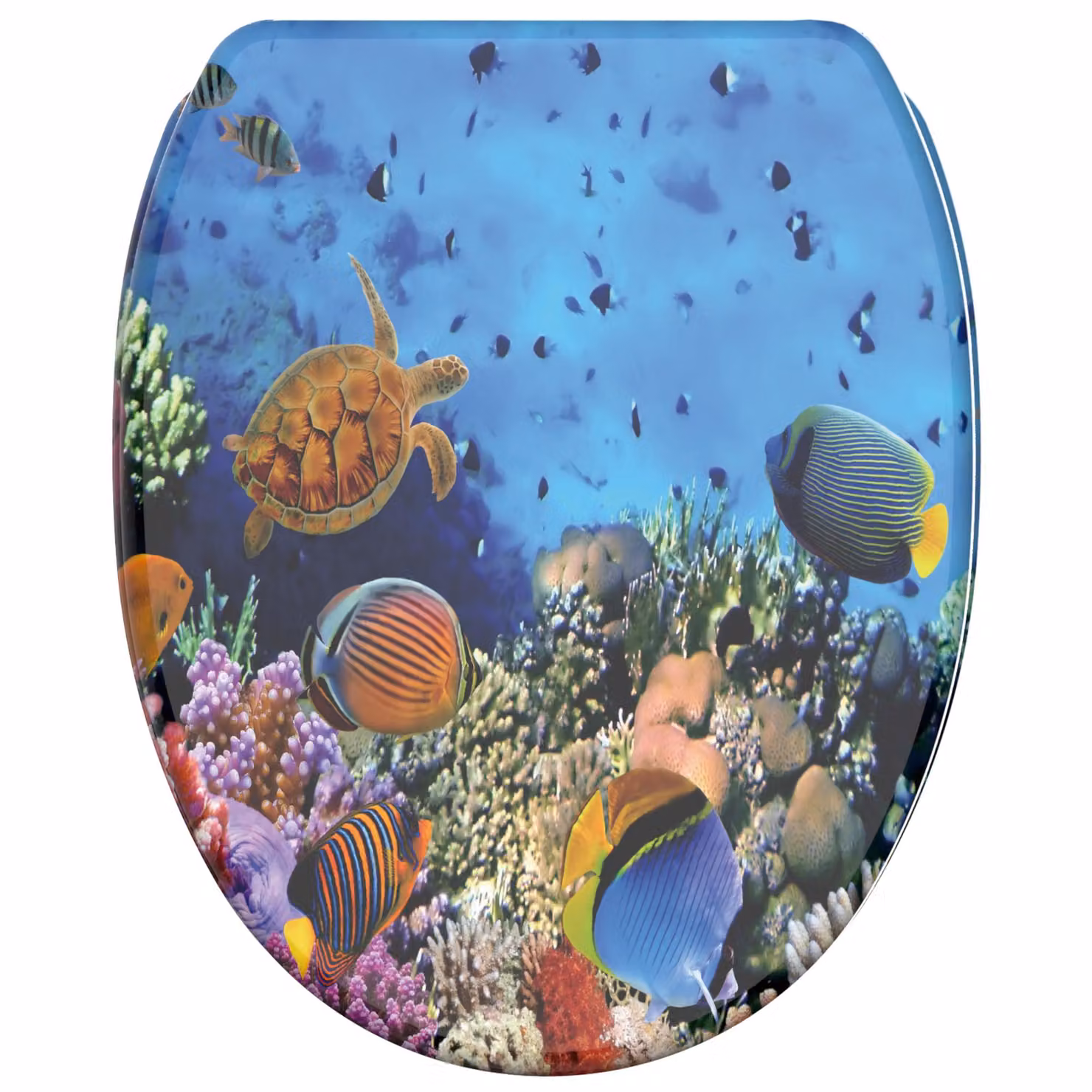 Sedile WC SANILO® con chiusura ammortizzata e chiusura rapida Ocean, coperchio WC direttamente dal produttore, coperchio per WC, sedile WC, coperchio per WC, sedile per WC