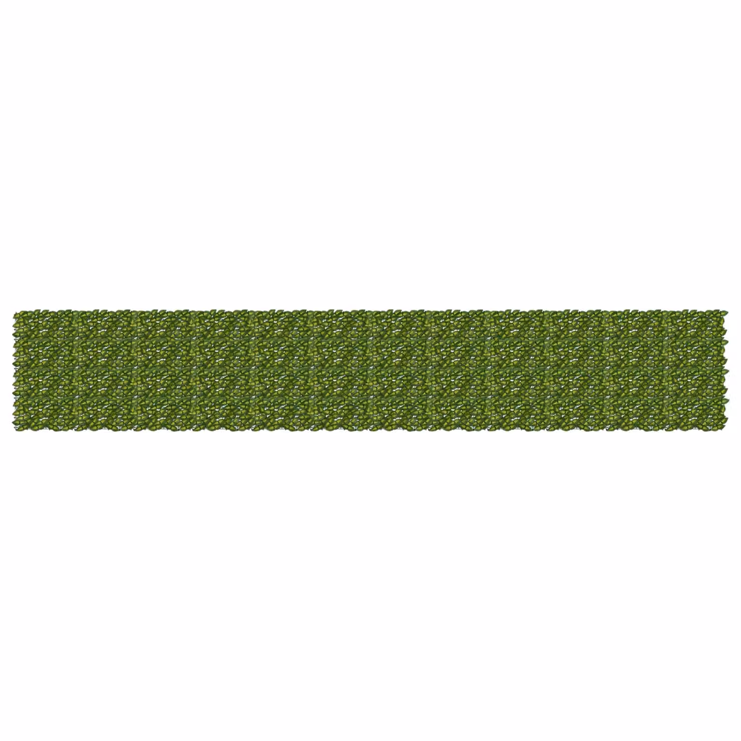 vidaXL Schermo per balcone con motivo a foglie, Verde e Giallo, L: 600 cm x H: 100 cm