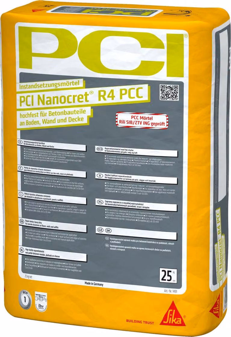 PCI Nanocret R4 PCC Reparaturmörtel 25kg