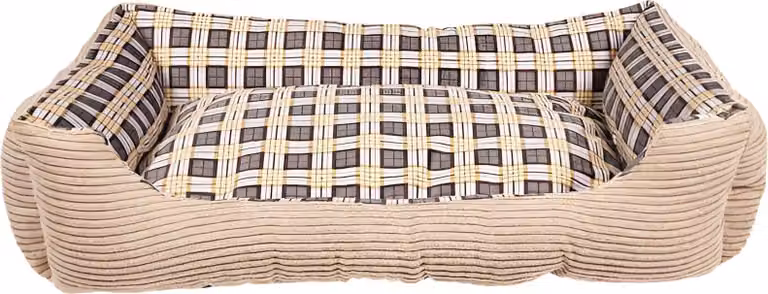 Divano letto morbido per un cane 75 x 58 x 19 cm dimensioni. L (beige)