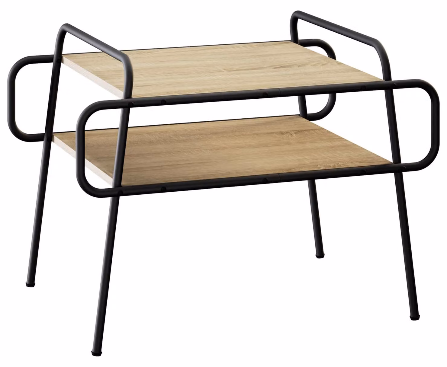 Tavolino da caffè in legno effetto Sonoma, dimensioni 70 x 50 x 51 cm