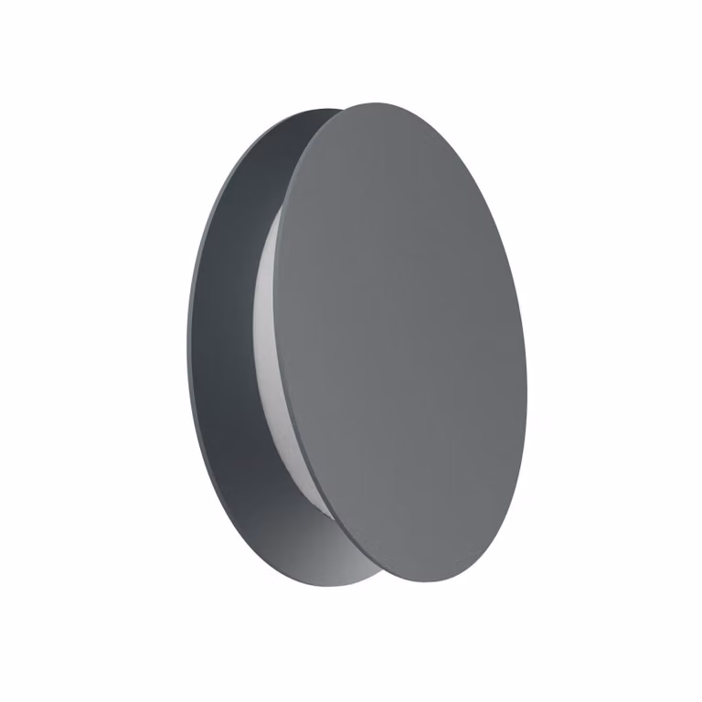 Linea Light Applique da parete a LED Yo-Yo, dimmerabile, Alluminio / Grigio / Zincato, Soggiorno / Sala da pranzo, Alluminio, Applique a LED