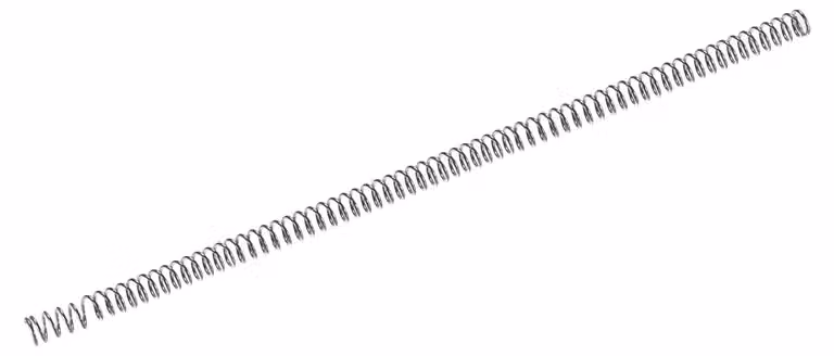 Molla a compressione, 1,2x14 mm, 305 mm, acciaio inossidabile, colore argento