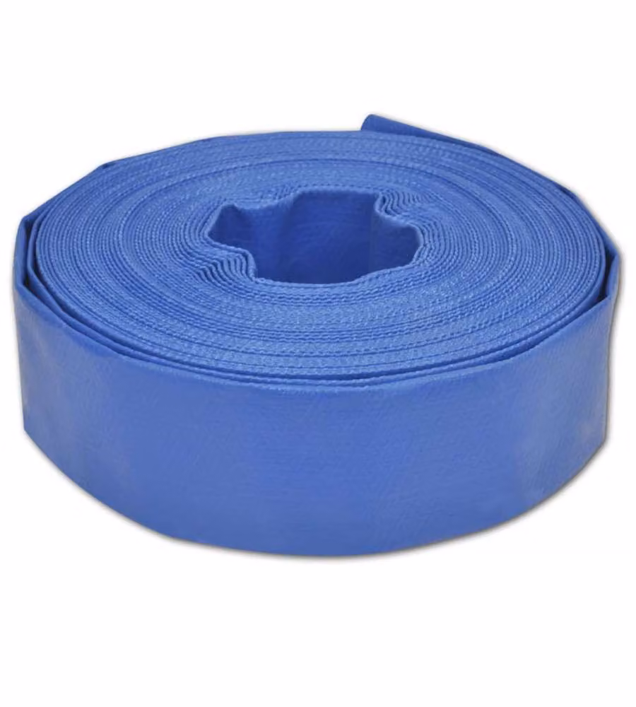 Tubo Piatto d'Acqua 25 m 2 Pollici in PVC