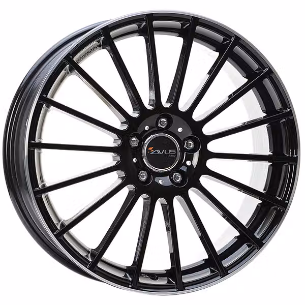 Alufelge Avus Ac-M03 8X19 5X112 Et 45 Lip Nero Lucido
