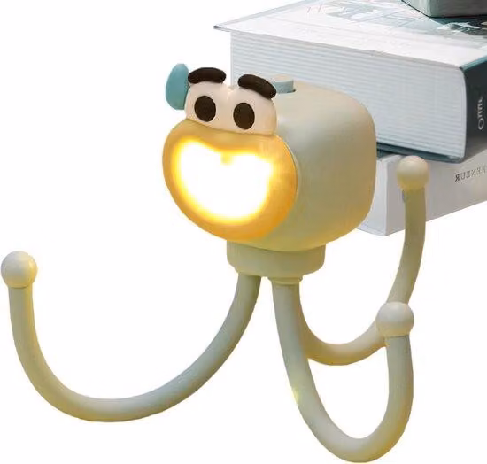 Lampada da camera da letto a LED con proiettore regolabile ad alta potenza - Elegante lampada da tavolo, ideale come regalo speciale