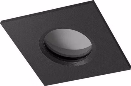 Apparecchio da incasso AZzardo (AZ4230) faretto IKA SQUARE, GU10, IP65, nero