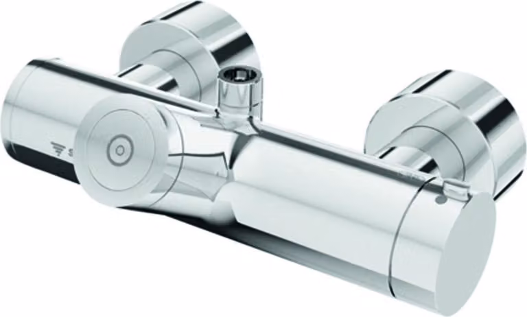 Schell VITUS VD-C-T/o miscelatore per doccia a parete, cromo, attacco doccia in alto con disinfezione