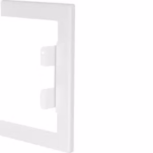 Copertura a muro Hager in acciaio BRS 100x130, profondità 80 mm, codice BRS100130W9016