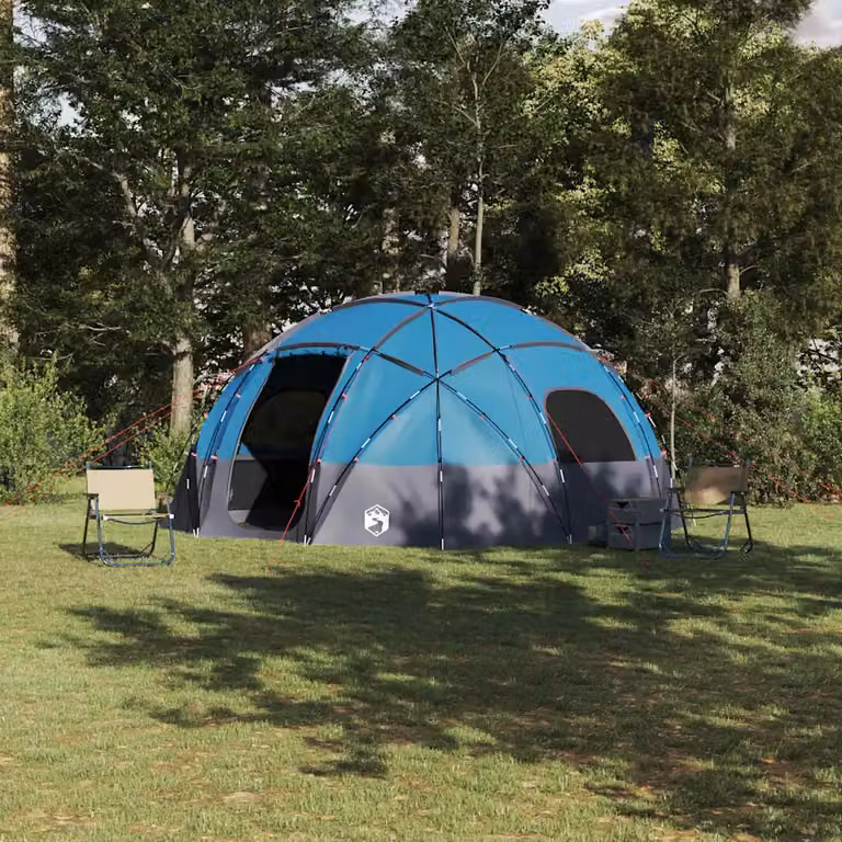 Tenda a cupola vidaXL in taffetà blu L: 475 cm, P: 475 cm, H: 235 cm