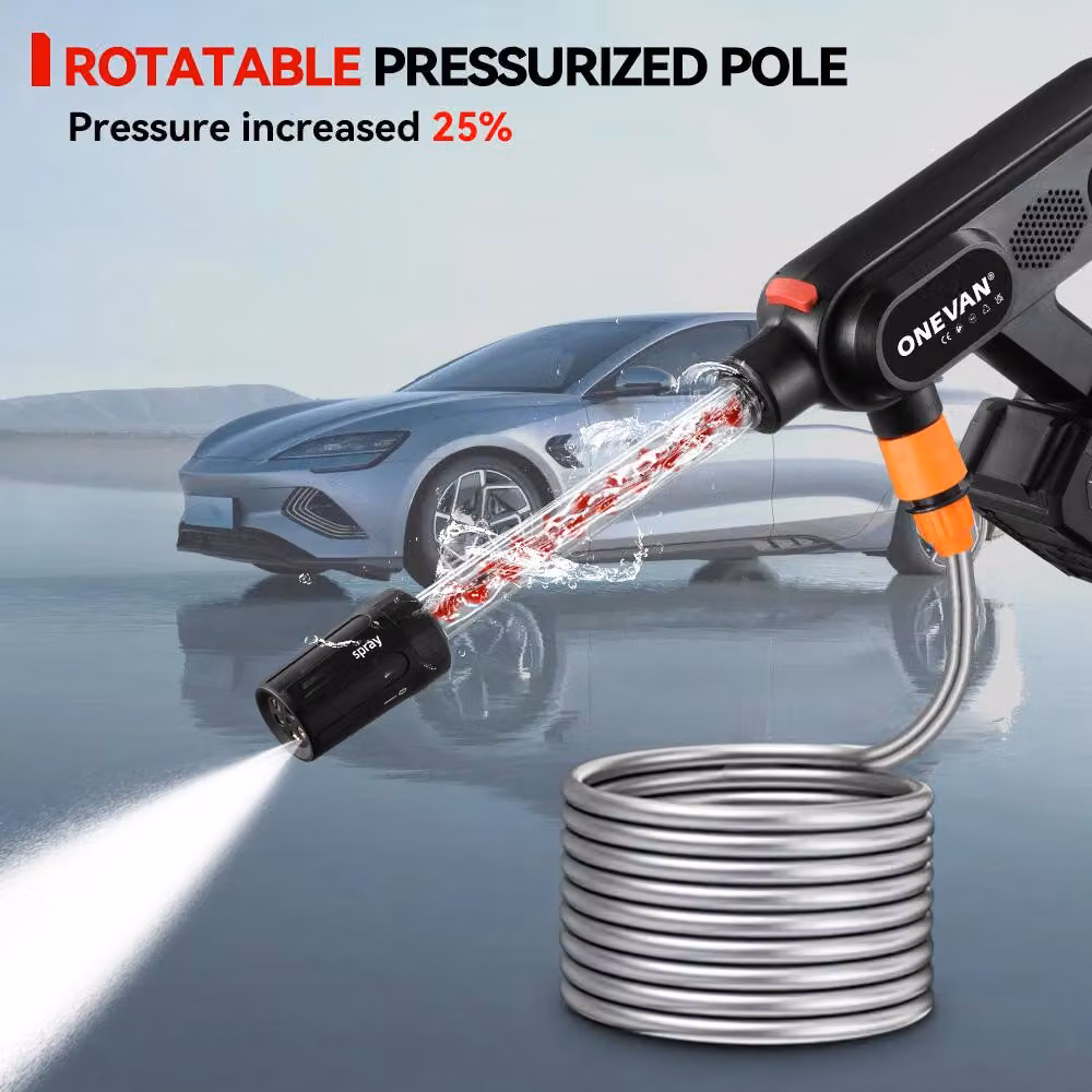 Idropulitrice senza fili - 2 batterie da 18V - Potenza 3500 W