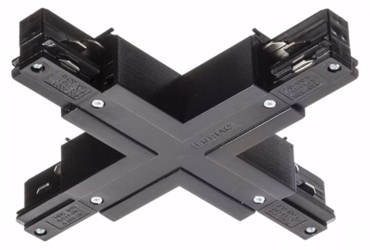 RED - DESIGN RENDL RENDL EUTRAC X Spina nera 230 V R11339