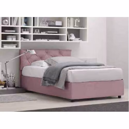 Letto Gallery una piazza e mezzo imbottito Volo Collection